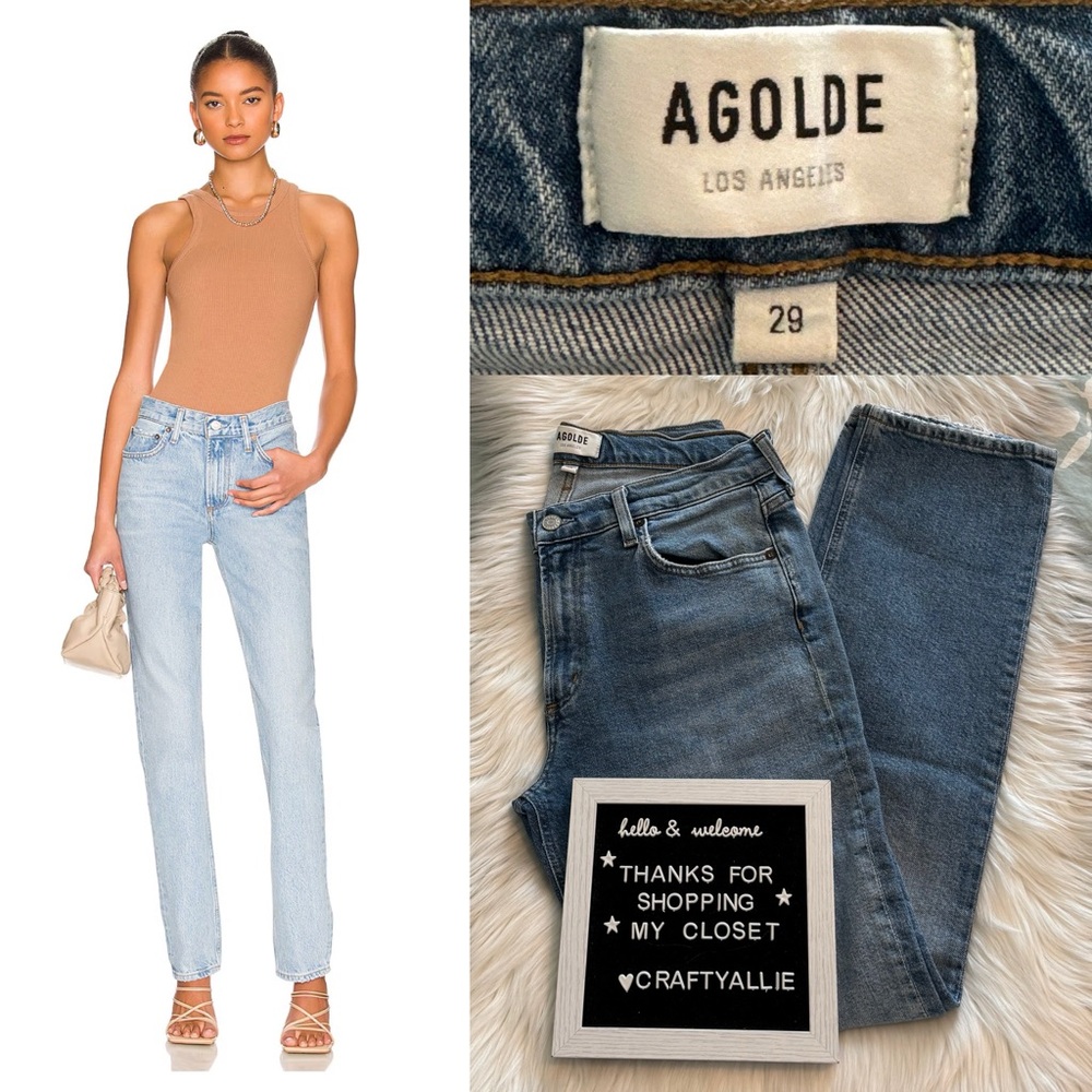 AGOLDE Lyle Low Rise Slim Jeans | Women 29